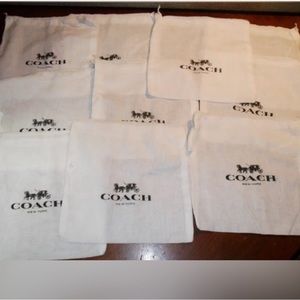 2 Coach dust bags NWOT